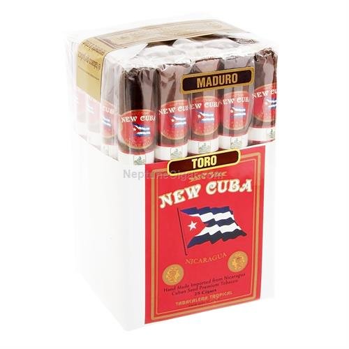 NEW CUBA MADURO TORO 6X50 (25)