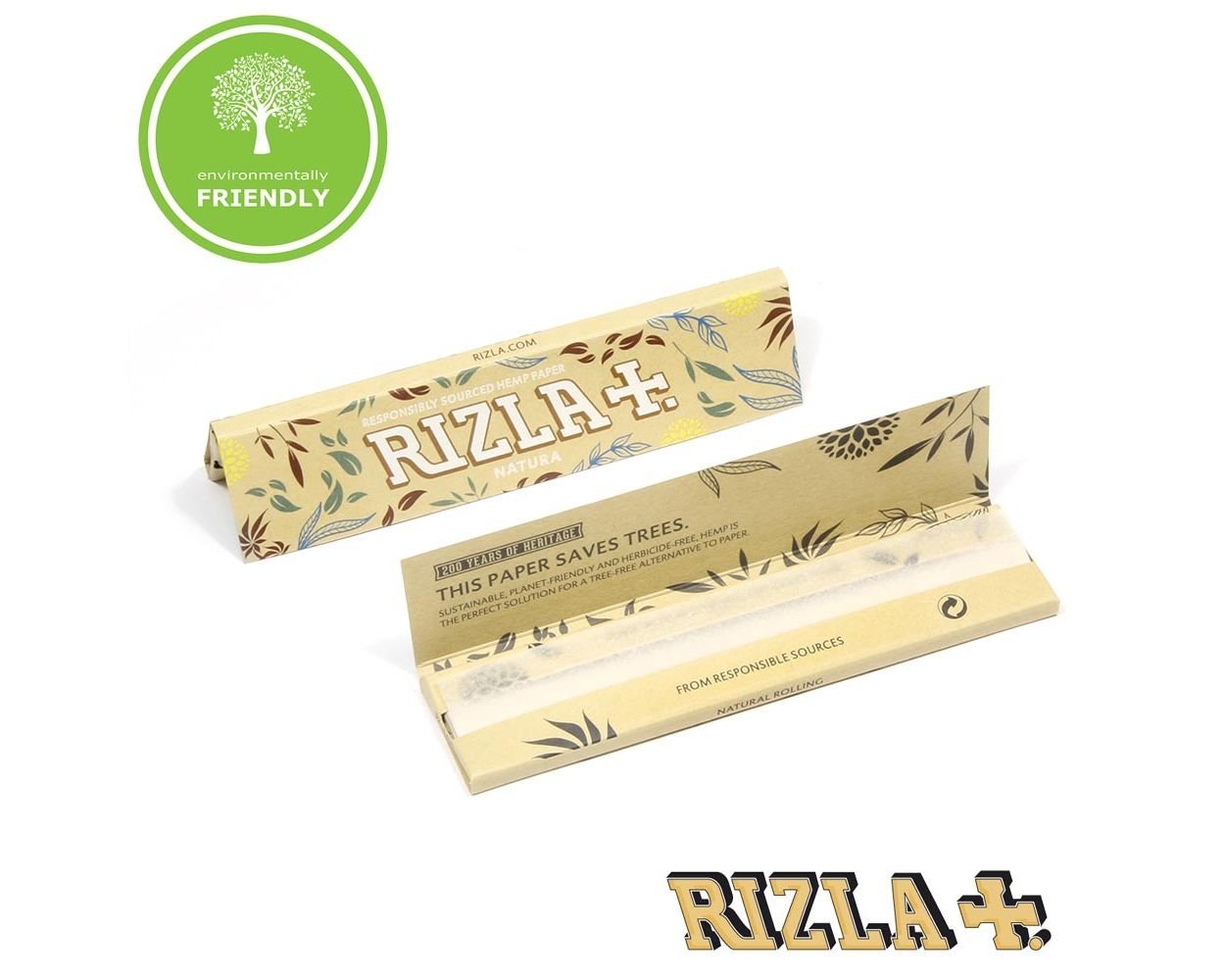 Rizla | Natura King Size Rolling Paper| Bundle of 2