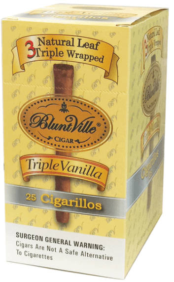 Bluntville Triple Vanilla 99c Cigars 25ct