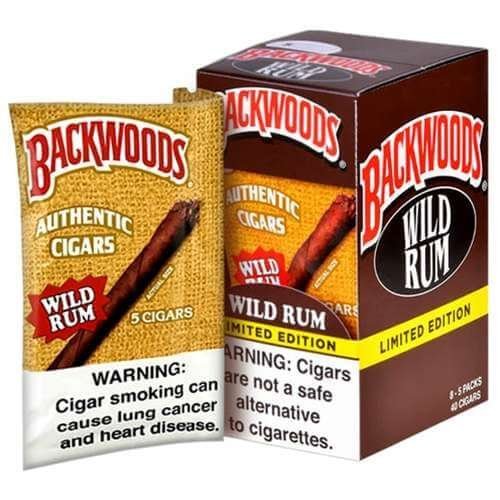 backwoods wild rum cigars